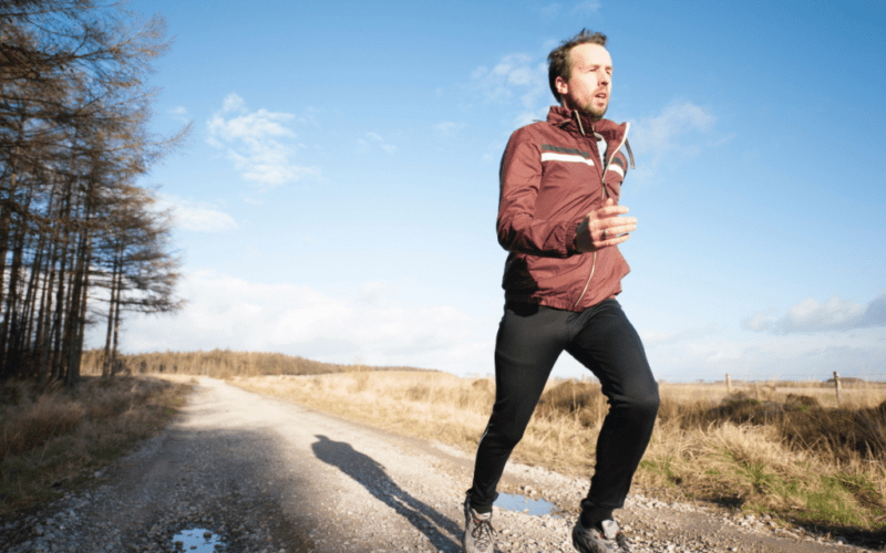 man running during daytime