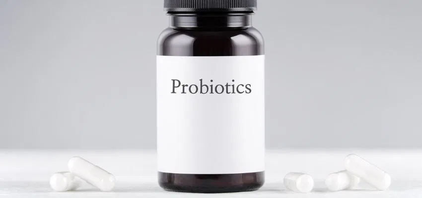 benefits of sourdough bread for ibs (2) A bottle of probiotics supplements.