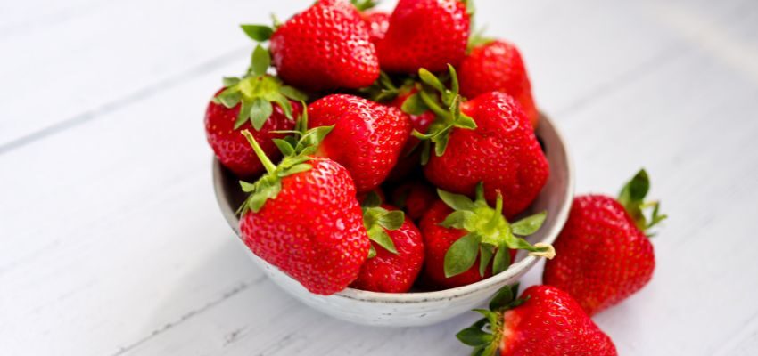 Strawberries are not only tasty but also beneficial for your digestive health. Packed with fiber, they help feed the good bacteria in your gut.