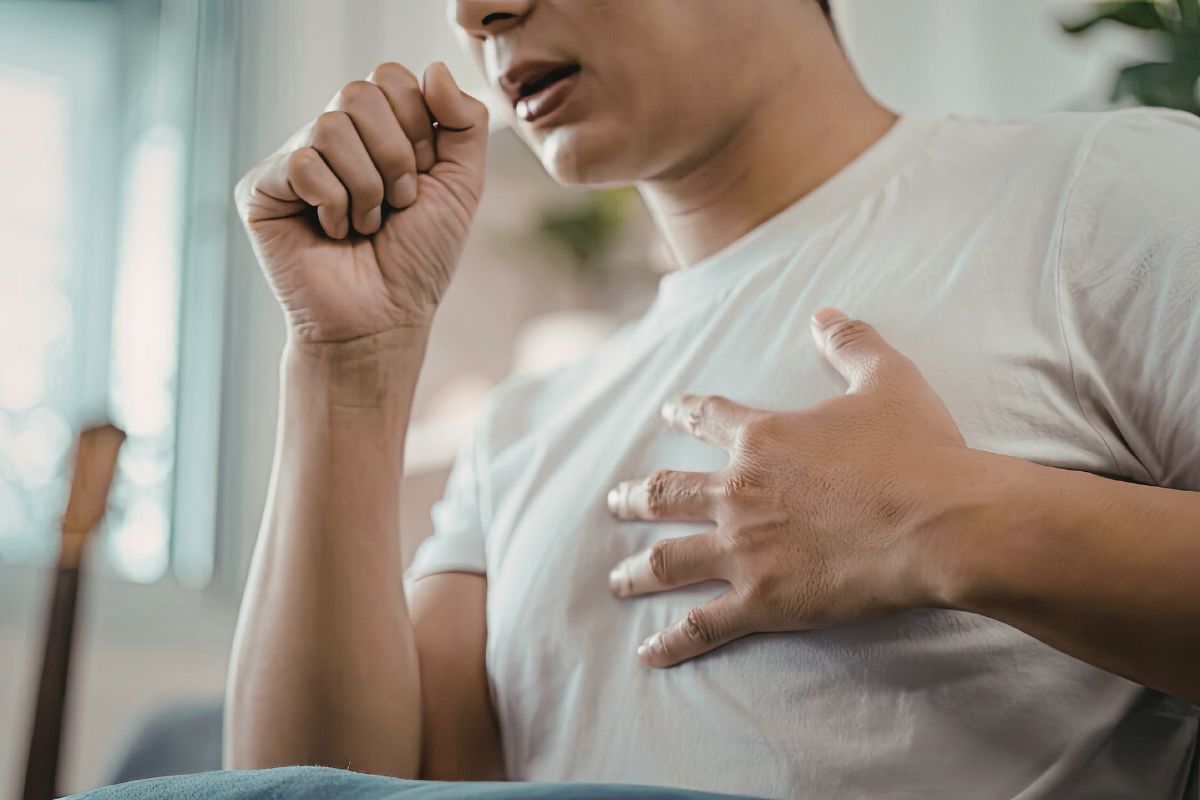 A woman\'s smile showing good oral health.