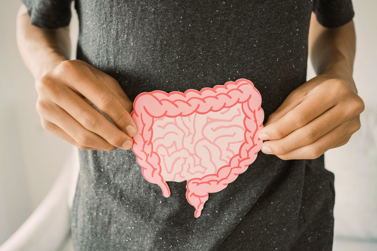 A woman\'s smile showing good oral health.