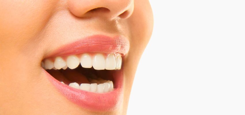 Healthy smile highlighting the potential results of using oral probiotics.
